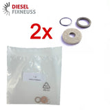 2x Common Rail Reparatur Dichtsatz für Bosch Injektor Einspritzdüse Dichtung