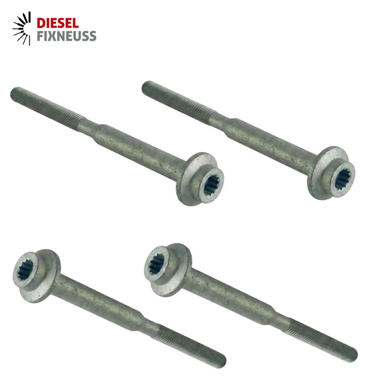 4x tornillos estirables de inyector WHT003187 para VW Audi Seat Skoda 1.6 2.0 TDI