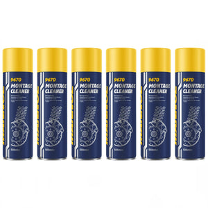 MANNOL 9670 Montage Cleaner Spray, brake cleaner, universal cleaner, 6x 500ml